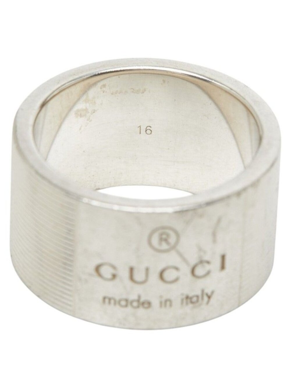 Gucci Logo Ring Silver - Picture 8 of 8